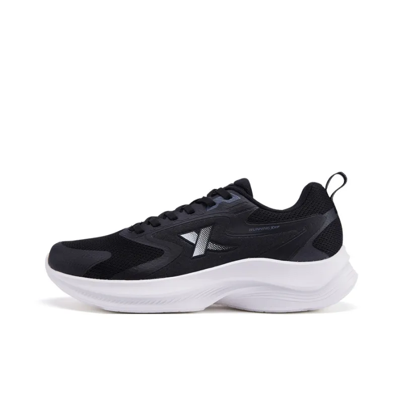 XTEP Hydrogen Wind Technology Running Shoes Men Low Top Black/Sail White-0