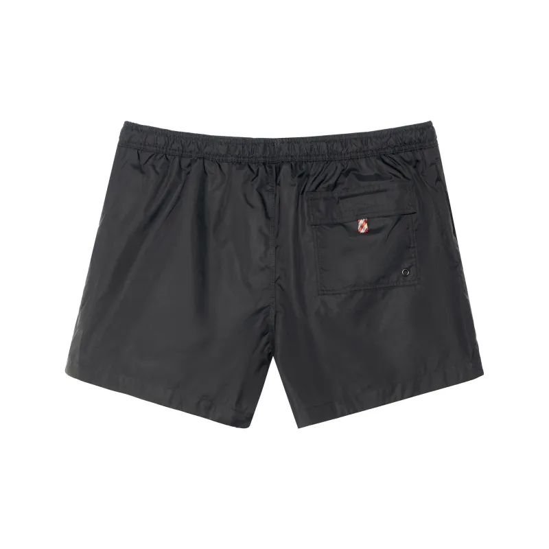 Burberry Men SS23 Solid Color Drawstring Tie Casual Shorts Black-1