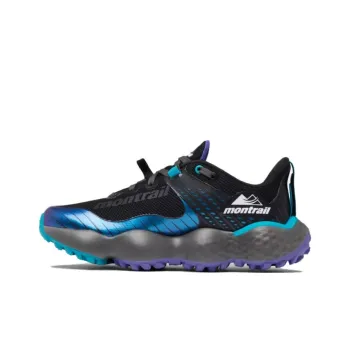 Columbia Montrail Slip-Resistant Low-Top Trail Running Running Shoes Women's Black