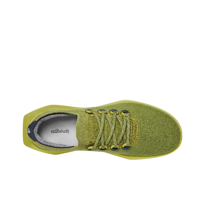 Allbirds Wool Dasher Running Shoes Women's Low-Top Green-3