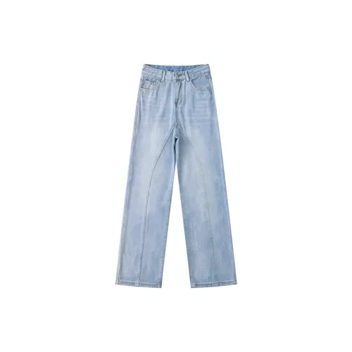 ABCMININ Jeans Women's Light Blue