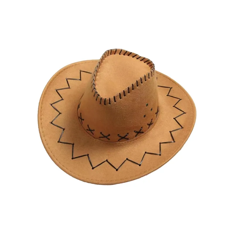 JW Artificial Leather Bucket Hats Unisex-3
