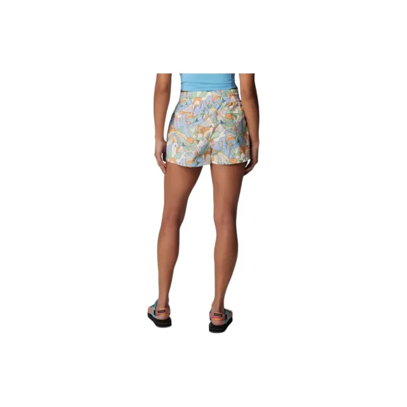 Columbia TrekBoundless Sports Shorts Women's Green-1