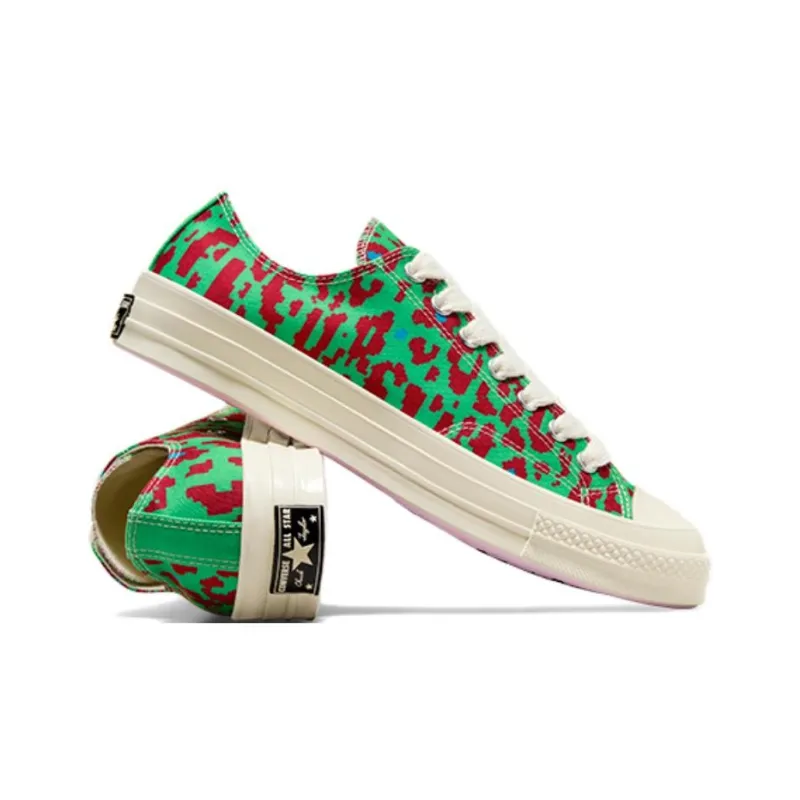 Converse Chuck Taylor All Star 70 Ox Golf Le Fleur Digital Leopard Green-1