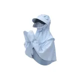 [Hats & Caps+Large Shawl]-Blue