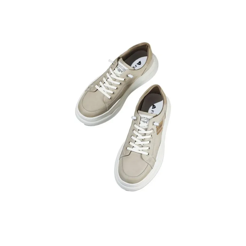 FIRS Low Top Casual Shoes Men's Khaki-3