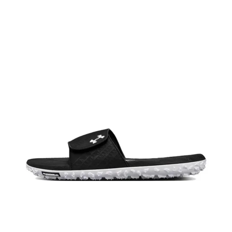 Under Armour Fat Tire Slippers Black/Grey-0