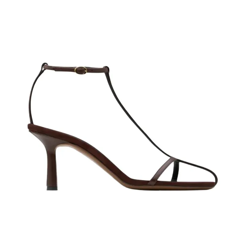 NEOUS Jumel Strap Sandals 8cm Women's Umber-1