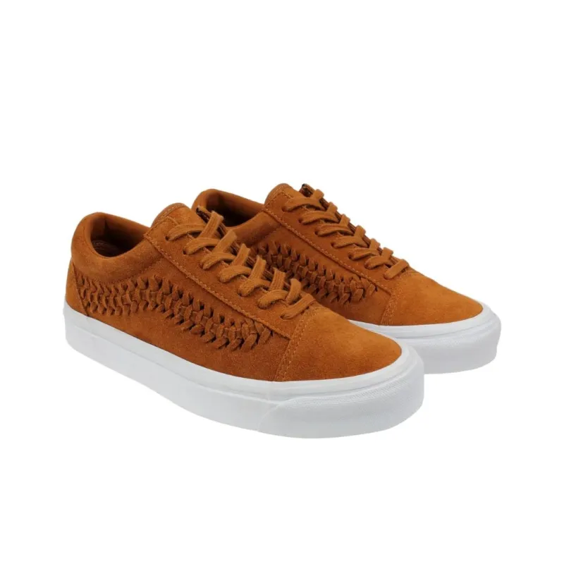 Vans Old School Weave D Suede Glazed Ginger-2