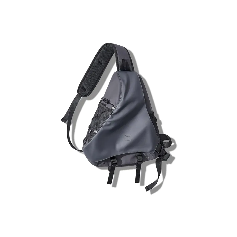TANGCOOL Membrana Dermalis Quiver Bag, Sling Bag, Shoulder Bag, Crossbody Bag Regular Men's Black/Yellow/Gray-6