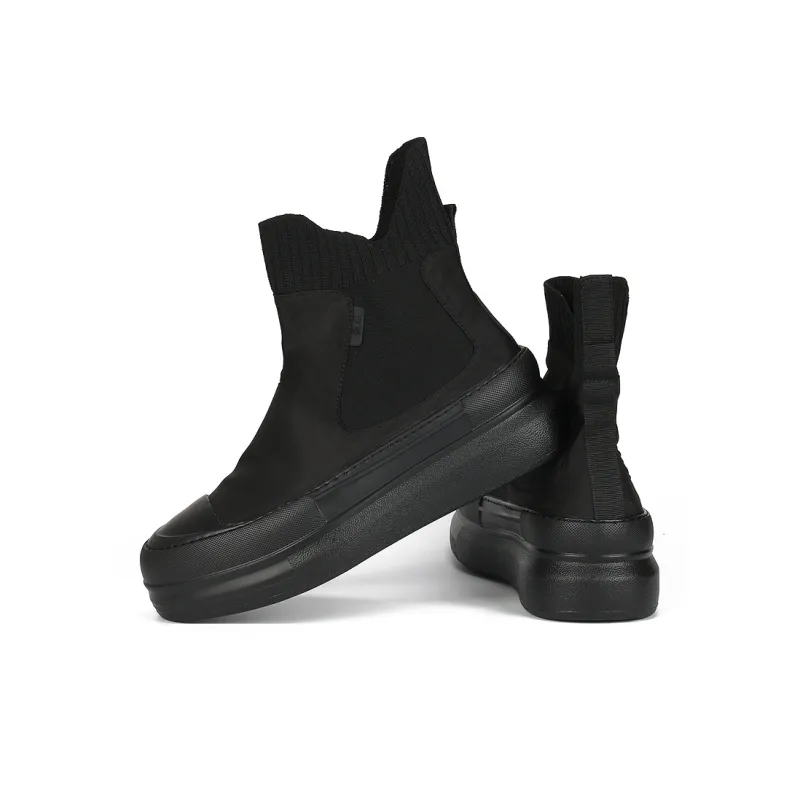 Thai Points Durable Breathable Casual Shoes Men's Black-2