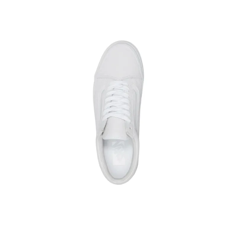 Vans Old Skool 36 Slip Resistant, Abrasion Resistant, Lightweight Low Top Skateboard Shoes Unisex White-2