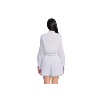Blood Glitter Shirt Women's White