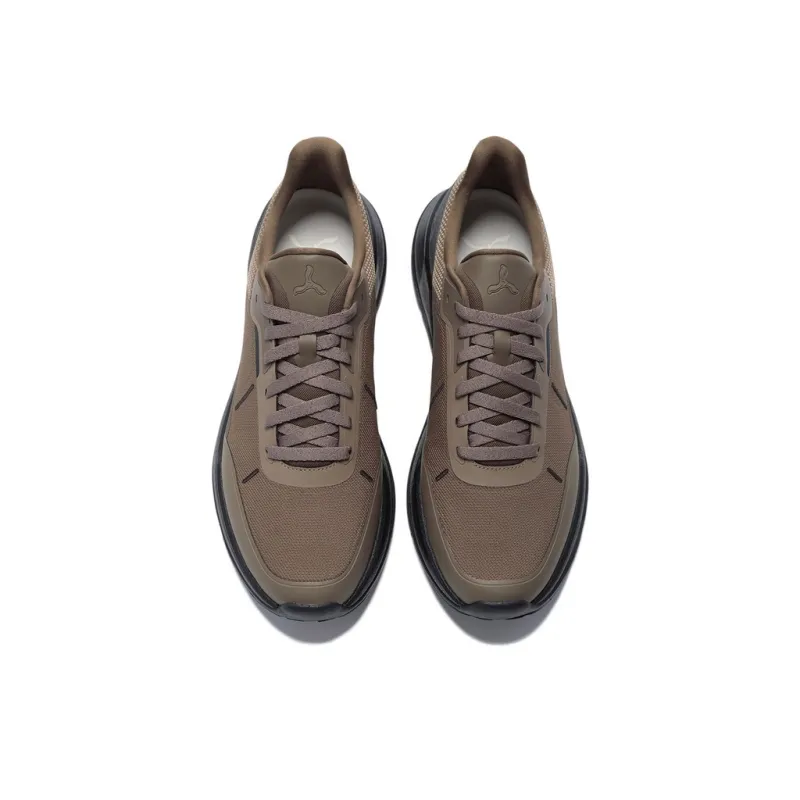 LI NING 1990 Commuter Series Diligently Pursue Low Top Casual Shoes Men's Beech Wood Mushroom Umber-2