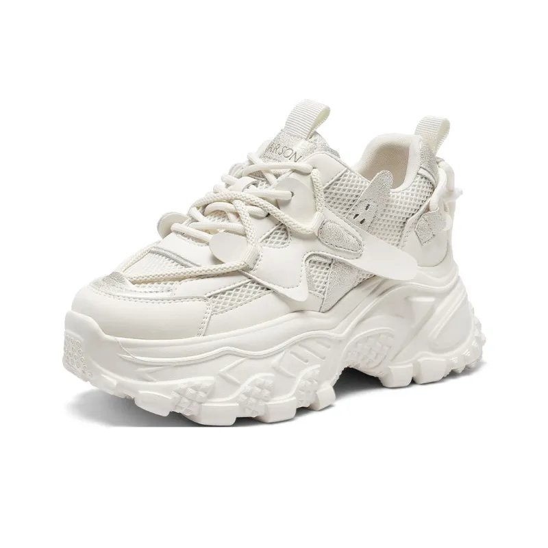 HARSON Wear-Resistant Slip-Resistant Low-Top Chunky Sneakers Women's-1