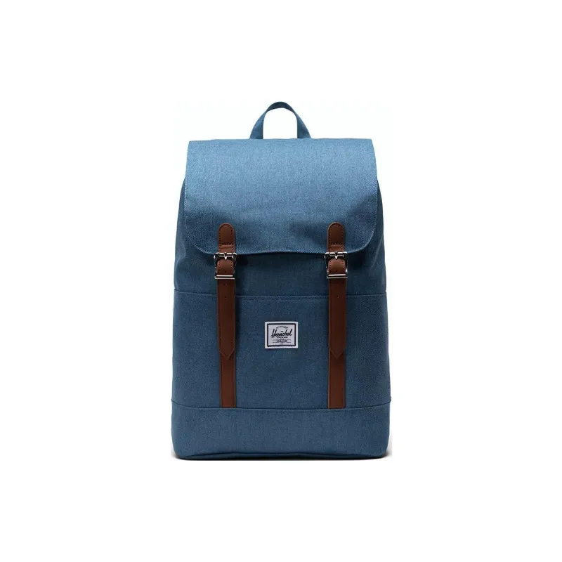 Herschel Polyester Backpack Large Size Unisex Hemp Gray Blue-0