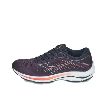 Mizuno Wave Rider 25 Cushioned Slip Resistant Support Low Top Running Shoes Women's