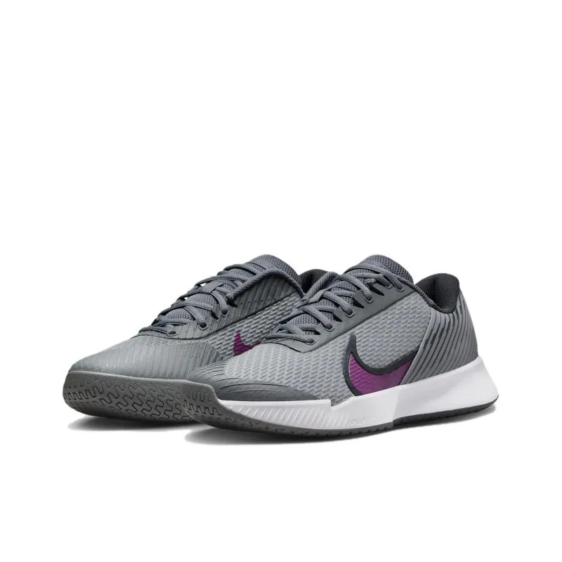 Nike Air Zoom Vapor Pro 2 Anti Slip And Wear Resistant Breathable Low Top Tennis Shoes Men's Gray-2