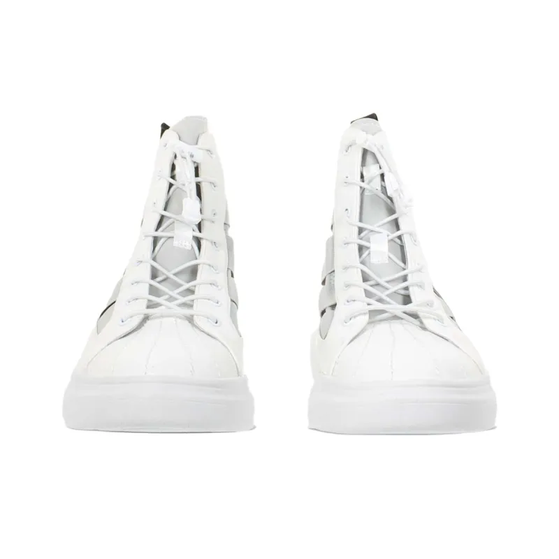 FESSURA Edge Midmask High-Top Casual Shoes Women's White-3
