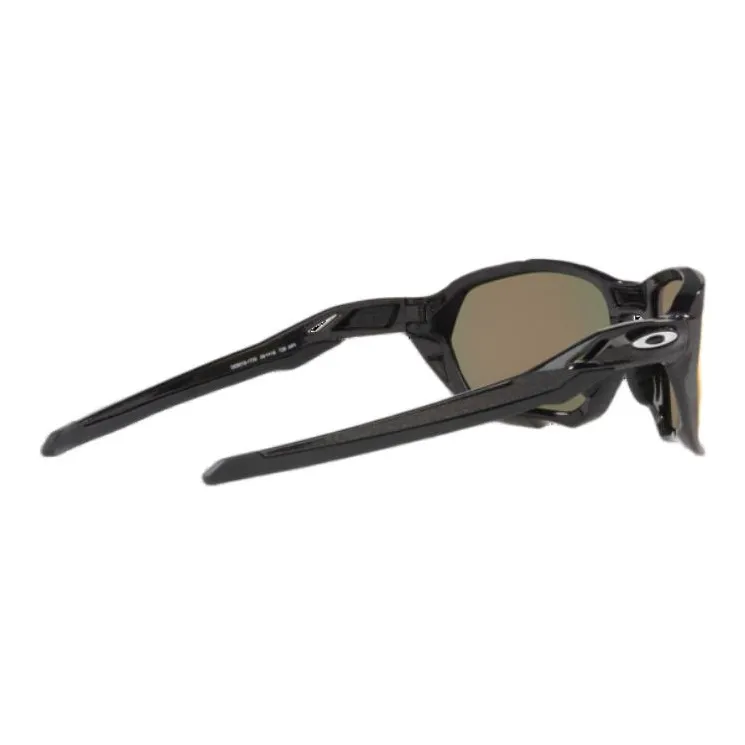 Oakley Nylon Irregular Shape Sunglasses Men's Black-7