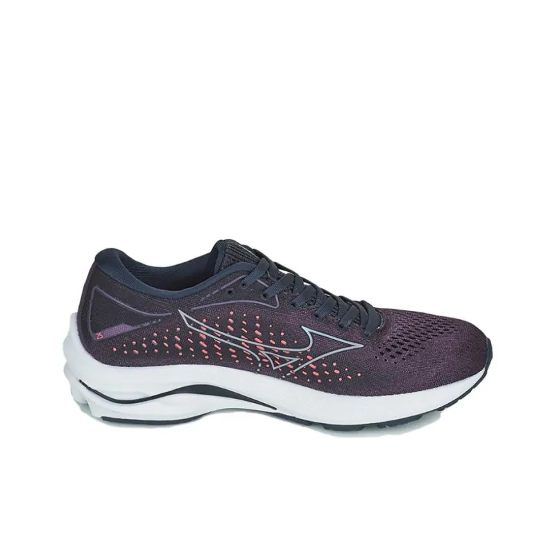 Mizuno Wave Rider 25 Cushioning Slip Resistant Support Low Top Running Shoes Women's-1