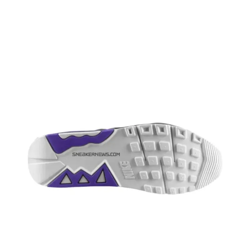 Nike Air Structure Triax 91 Premium Black/Varsity Purple White Dark Cinder-3