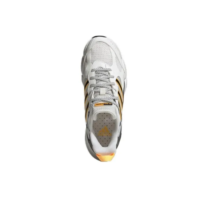 Adidas CLIMACOOL VENTO 3.0 Low Top Casual Running Shoes Unisex White Black Yellow-4