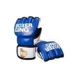 Microfiber Half Finger Red Blue
