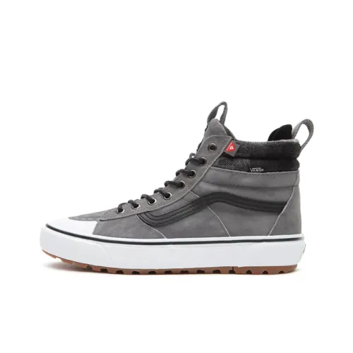 Vans SK8 Skateboard Shoes Unisex High-Top Gray