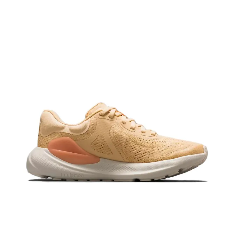 Lululemon Beyondfeel Anti Slip Wear Resistant Low Top Running Shoes Women's Light Yellow-1