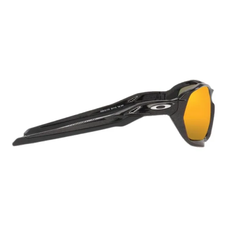 Oakley Nylon Irregular Shape Sunglasses Men's Black-8