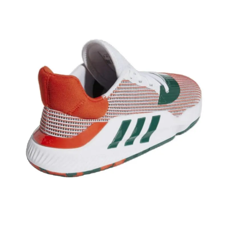 Adidas Pro Bounce Madness 2019 Low Cushioned Slip-Resistant Low-Top Basketball Shoes Men's Orange-2