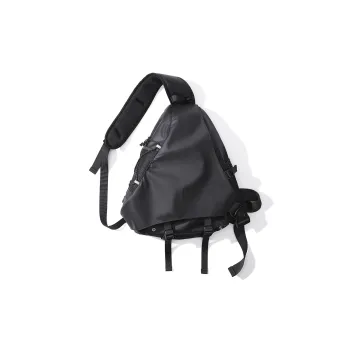 TANGCOOL Membrana Dermalis Quiver Bag, Sling Bag, Shoulder Bag, Crossbody Bag Regular Men's Black/Yellow/Gray