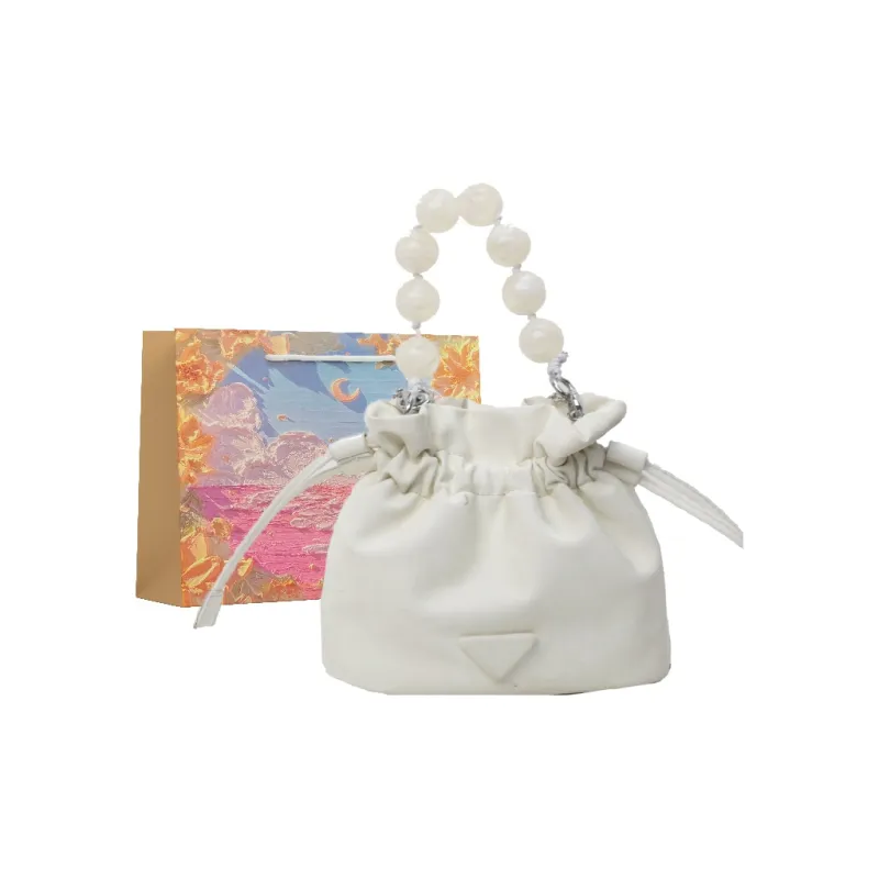 BRINCH PU Bucket Bags Shoulder Bags Women's Purple/Pink/Black/White-12