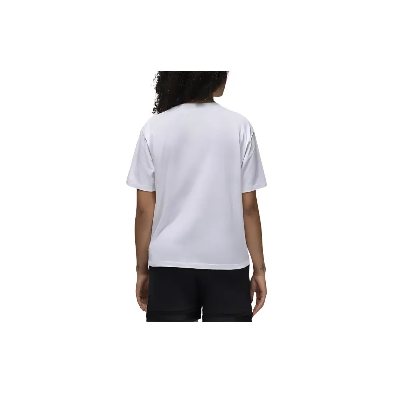 Jordan Graphic Girlfriend T-Shirt Women's White/Dark Smoke Gray-1