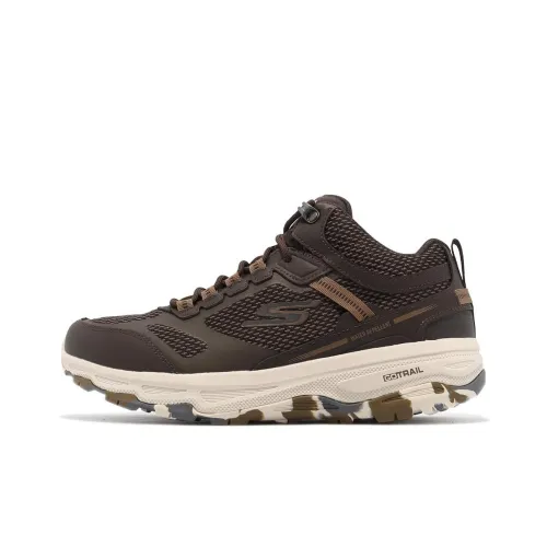 Skechers Go Run Trail Running Shoes Men Low-Top Brown