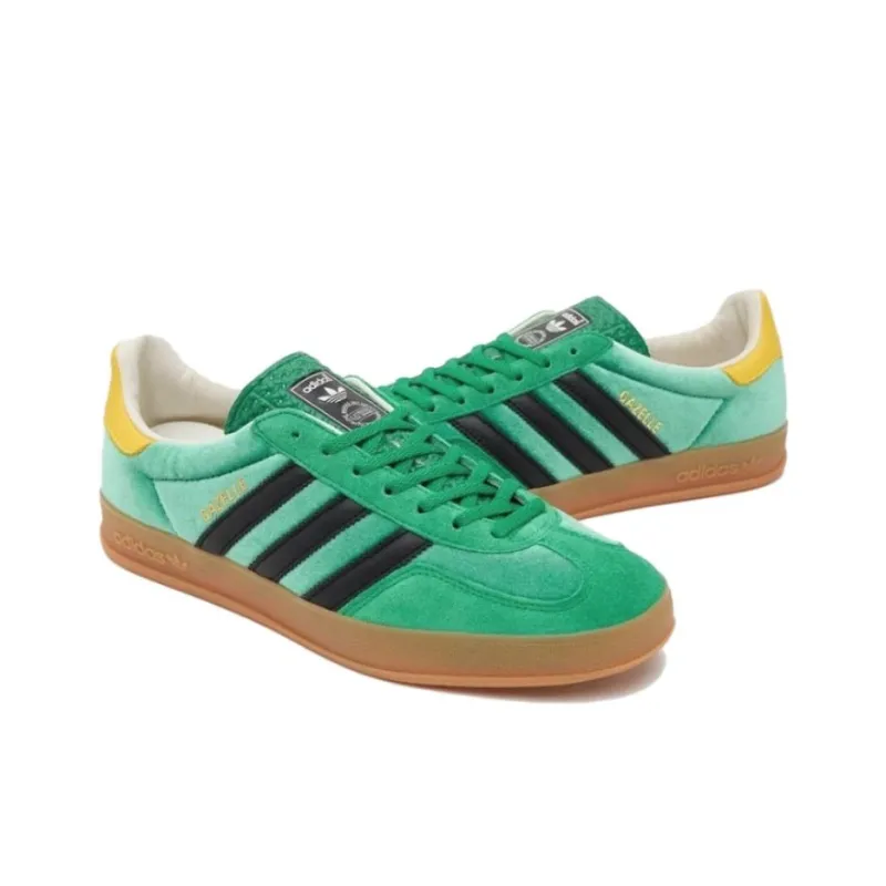 Adidas Gazelle Size? Exclusive Green Yellow-1