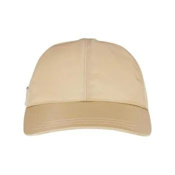 PRADA Nylon Baseball Caps Men's Beige