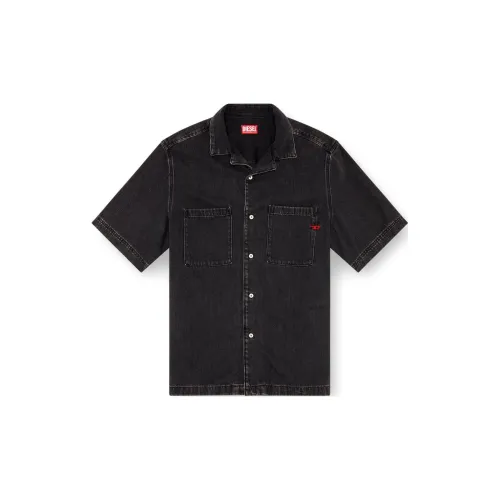 DIESEL Shirts Men Black