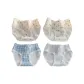 4 Pack (Strawberry+Bowknot+Dark Blue Plaid+Light Blue)