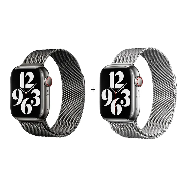 ZHISHENG Apple Compatibility Watch Band 38/40/41/42/44/45/49 All Stainless Steel Material-8