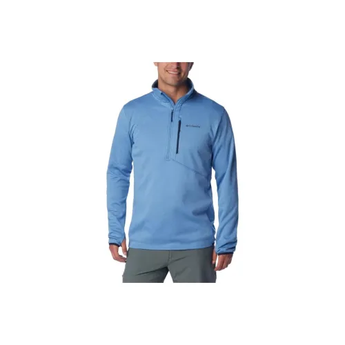 Columbia Park View Sweatshirts Men Blue