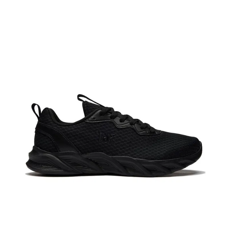 361° Abrasion Resistant Low Top Running Shoes Men's Black-1