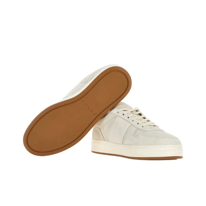HOGAN Logo Printed Lace Up Sneakers-5