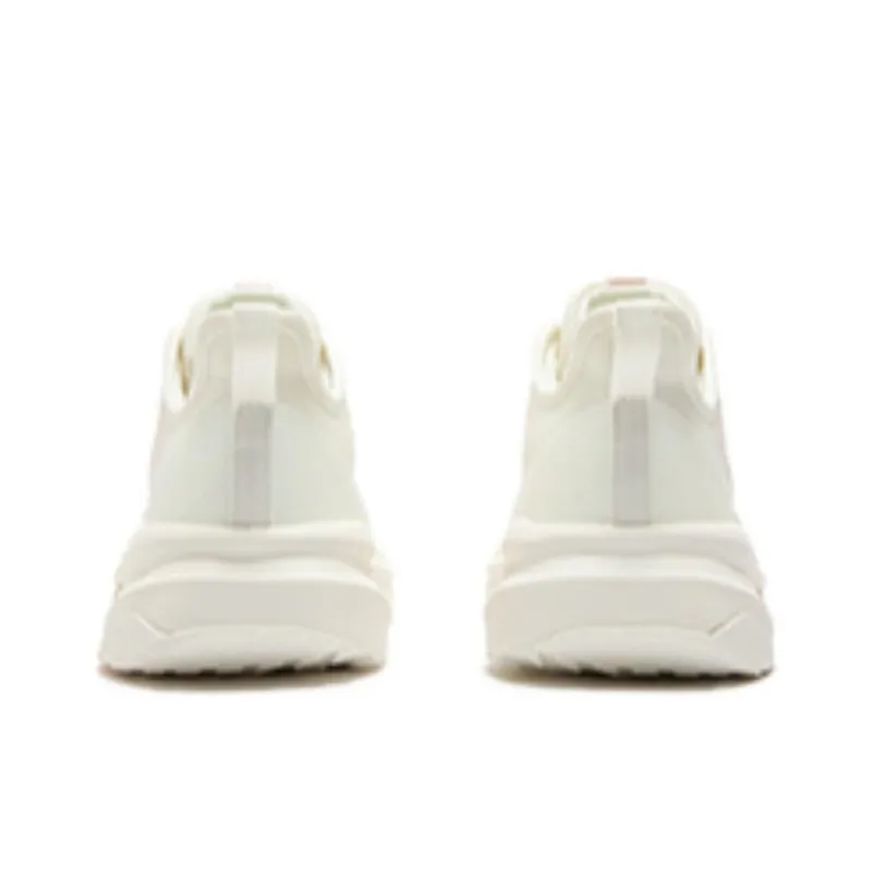 361° Cushioning, Wear Resistant Low Top Casual Running Shoes Women's White Pink-2