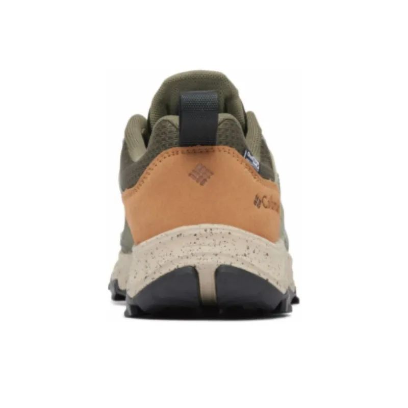 Columbia HATANA Anti Slip Wear Resistant Low Top Hiking Shoes Men's Green Brown-3