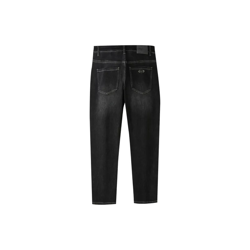 HLA Jeans Men Black Denim Gradient Medium 9C-1