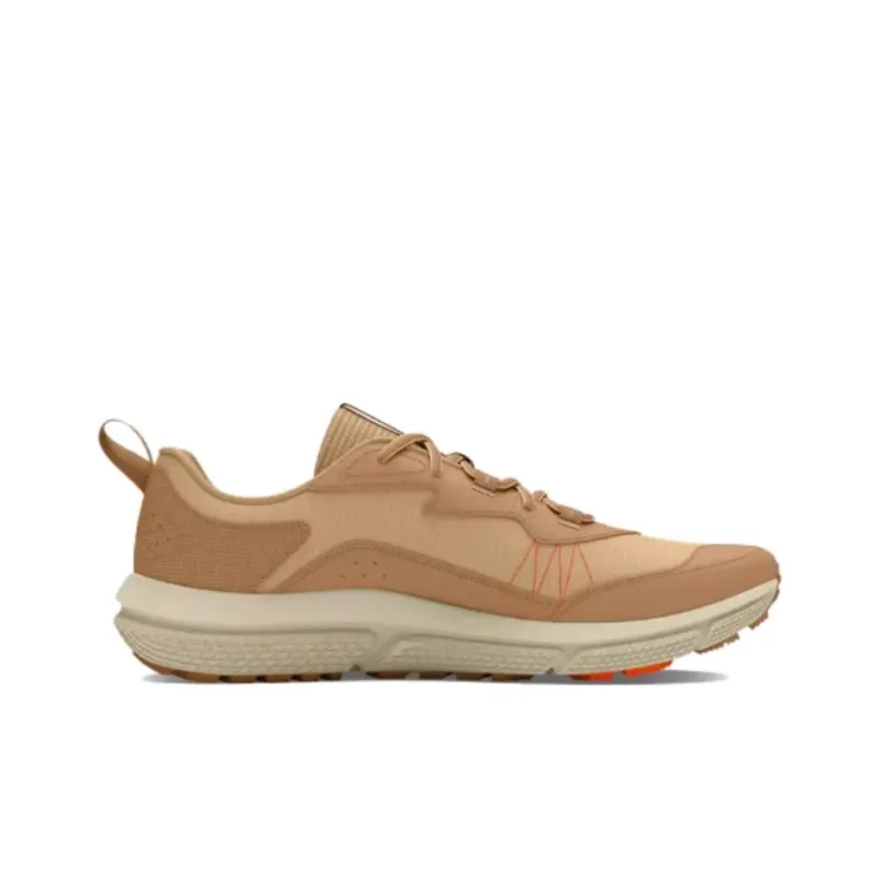 Under Armour Charged Verssert Cushioning Wear Resistant Low Top Running Shoes Men's Brown-1