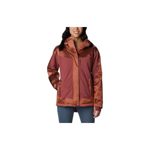 Columbia Jackets Women's Pale Peach Luster/Beet Color