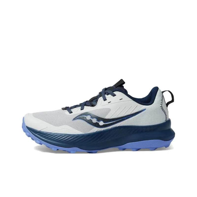 Saucony Cushioning Wear Resistant Low Top Dd Women's Blue Gray-0